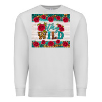 Dove Grey stay wild Premium Sweatshirt - HRA Design Shop
