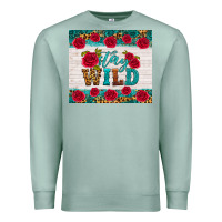 Seafoam stay wild Premium Sweatshirt - HRA Design Shop