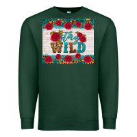 Sports Green stay wild Premium Sweatshirt - HRA Design Shop
