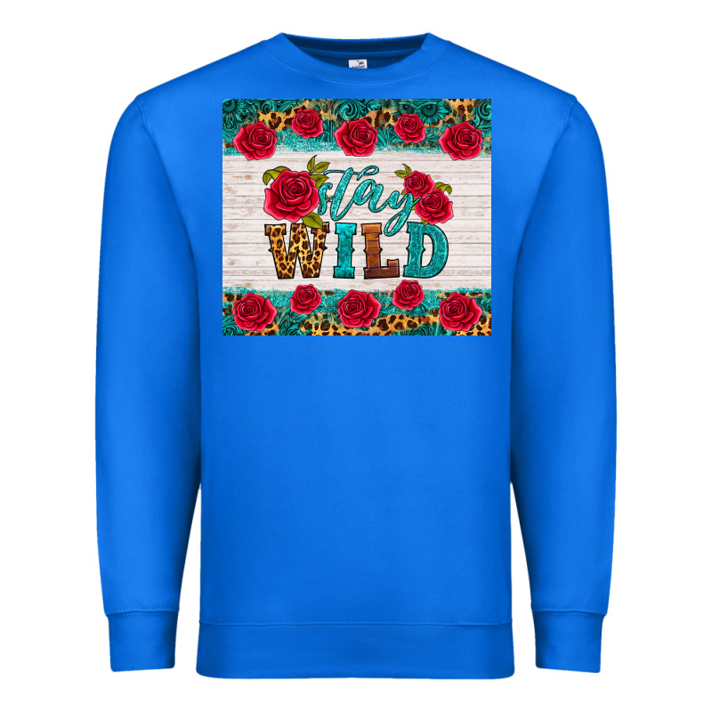 Stay Wild Premium Sweatshirt by HRA Design Shop | Teevron