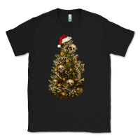 Black Skeleton merry christmas tree Classic Tee - RanaPortraitStore