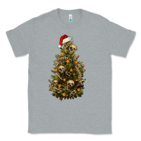 Heather Grey Skeleton merry christmas tree Classic Tee - RanaPortraitStore