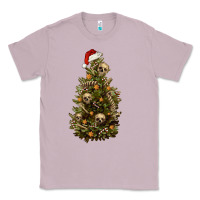 Lilac Skeleton merry christmas tree Classic Tee - RanaPortraitStore