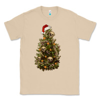 Mushroom Skeleton merry christmas tree Classic Tee - RanaPortraitStore