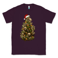 Plum Skeleton merry christmas tree Classic Tee - RanaPortraitStore