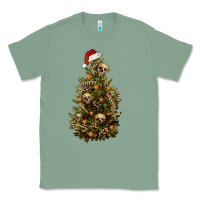 Sage Skeleton merry christmas tree Classic Tee - RanaPortraitStore