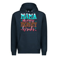 Navy mama mom mommy bruh Premium Hoodie - AdoDesignShop