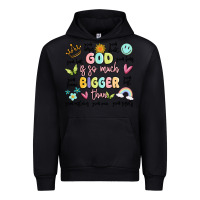 Black god is so much bigger than malia Urban Hoodie - MaliasSmallBusiness