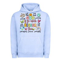 Pigment Grape Ice god is so much bigger than malia Urban Hoodie - MaliasSmallBusiness
