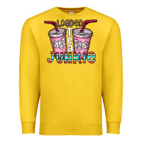 Lemon loaded tea junkie Premium Sweatshirt - CowhideDigitalArt