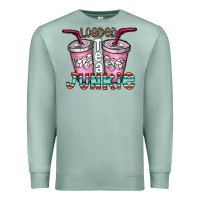 Seafoam loaded tea junkie Premium Sweatshirt - CowhideDigitalArt