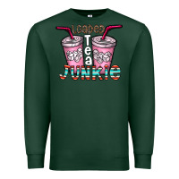 Sports Green loaded tea junkie Premium Sweatshirt - CowhideDigitalArt