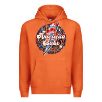 Carrot Western American Babe Patriotic Premium Hoodie - LillyAllenDesigns