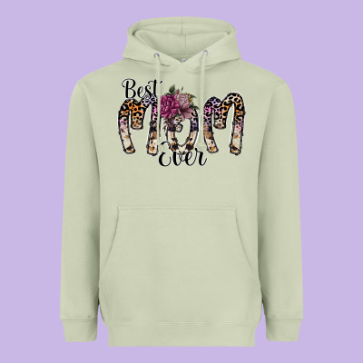 Best Mom Ever Heavyweight Hoodie Designed By Sublimationcraftshop