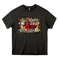 Asphalt Happy Easter Heavy Core Tee - CowhideDigitalArt
