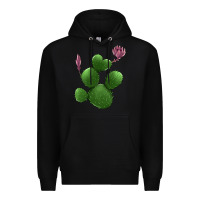 Black heart cactus Premium Hoodie - Jasminsmagicworld