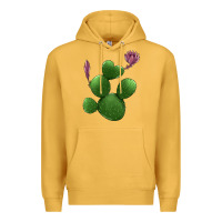Mustard heart cactus Premium Hoodie - Jasminsmagicworld