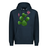 Navy heart cactus Premium Hoodie - Jasminsmagicworld