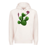 Pale Pink heart cactus Premium Hoodie - Jasminsmagicworld