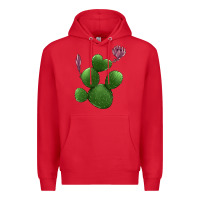 Red heart cactus Premium Hoodie - Jasminsmagicworld