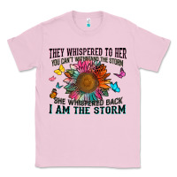 Bubblegum Pink they whispered to her you can't withstand the stor Classic Tee - Zillion Design Studio