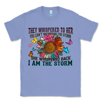 Colony Blue they whispered to her you can't withstand the stor Classic Tee - Zillion Design Studio