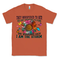 Copper they whispered to her you can't withstand the stor Classic Tee - Zillion Design Studio