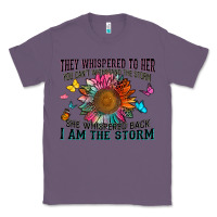 Lavender they whispered to her you can't withstand the stor Classic Tee - Zillion Design Studio