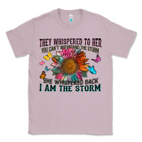Lilac they whispered to her you can't withstand the stor Classic Tee - Zillion Design Studio