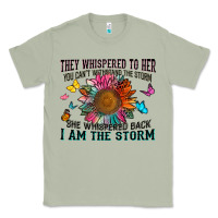 They Whispered To Her You Can't Withstand The Stor Classic Tee | Teevron