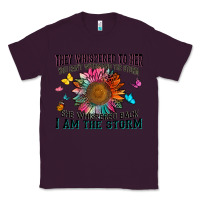 Plum they whispered to her you can't withstand the stor Classic Tee - Zillion Design Studio