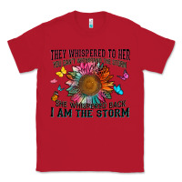Red they whispered to her you can't withstand the stor Classic Tee - Zillion Design Studio