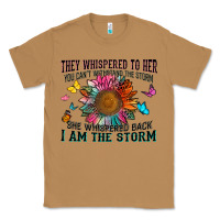 Toasted Coconut they whispered to her you can't withstand the stor Classic Tee - Zillion Design Studio