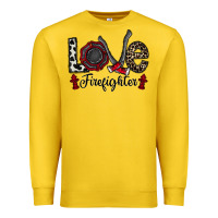 Lemon love firefighter Premium Sweatshirt - CowhideDigitalArt