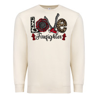 Sandshell love firefighter Premium Sweatshirt - CowhideDigitalArt