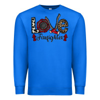 True Royal love firefighter Premium Sweatshirt - CowhideDigitalArt
