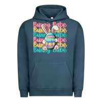 Pigment Midnight Navy bunny babe Urban Hoodie - MaliasSmallBusiness