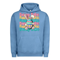 Pigment Pebble Blue bunny babe Urban Hoodie - MaliasSmallBusiness
