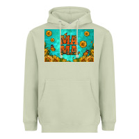 Matcha sunflowers mama skinny metal can holder Heavyweight Hoodie - HRA Design Shop