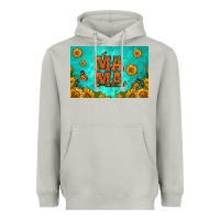 Sunflowers Mama Skinny Metal Can Holder Heavyweight Hoodie | Teevron