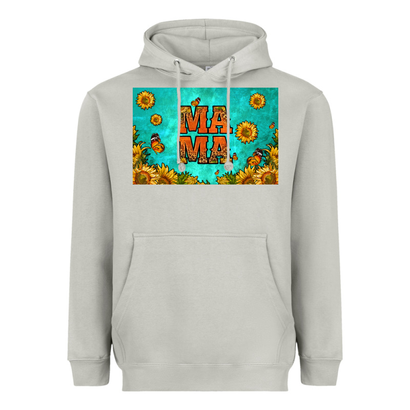 Sunflowers Mama Skinny Metal Can Holder Heavyweight Hoodie by HRA Design Shop | Teevron