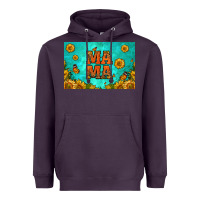 Plum sunflowers mama skinny metal can holder Heavyweight Hoodie - HRA Design Shop
