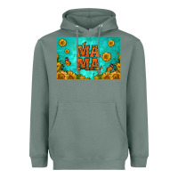 Sage sunflowers mama skinny metal can holder Heavyweight Hoodie - HRA Design Shop