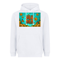 White sunflowers mama skinny metal can holder Heavyweight Hoodie - HRA Design Shop