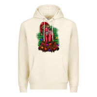 Tofu christmas rooster Premium Hoodie - BarkalooDesign