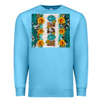 Ocean Blue rodeo Premium Sweatshirt - HRA Design Shop