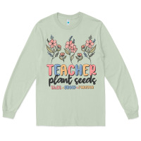 Matcha teacher plant seeds that grow forever Long Sleeve Tee - MaliasSmallBusiness