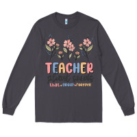 Smoke teacher plant seeds that grow forever Long Sleeve Tee - MaliasSmallBusiness