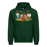 Forest Green camp coffee drink Urban Hoodie - MaliasSmallBusiness