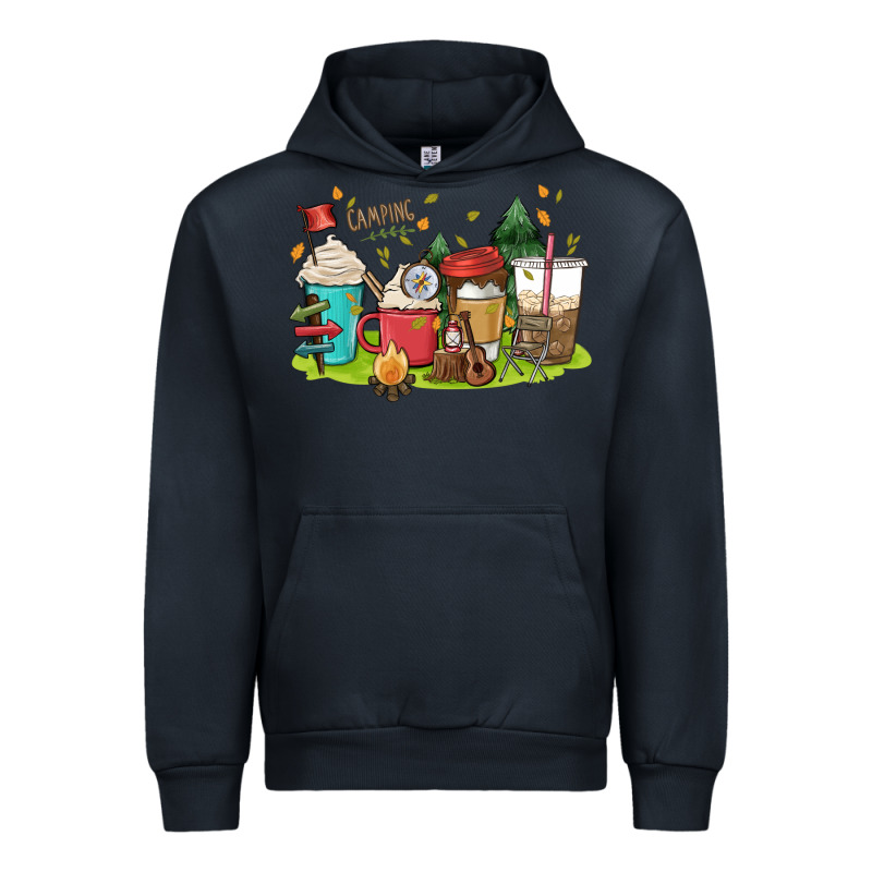 Camp Coffee Drink Urban Hoodie by MaliasSmallBusiness | Teevron